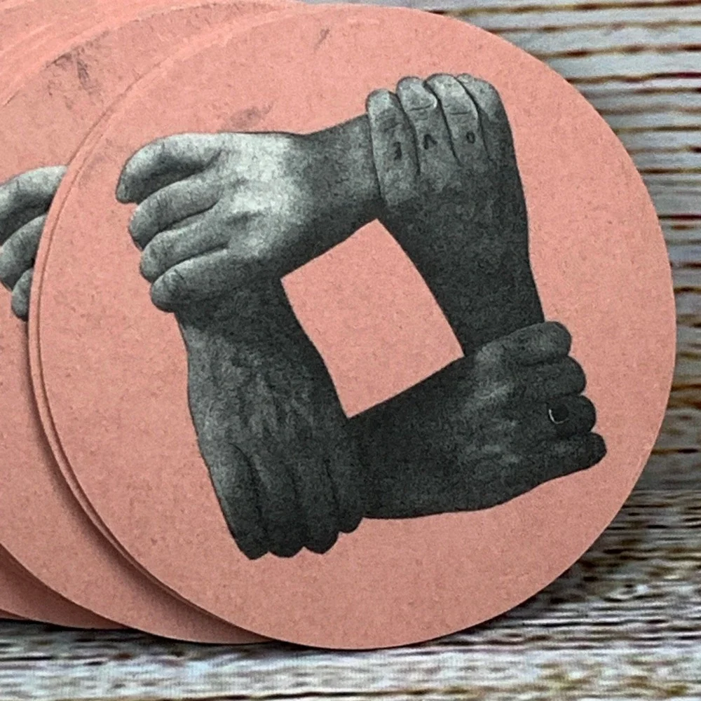 Franz Ferdinand‎ Band Coasters Album Promo Right Thoughts Words Actions 16-Piece